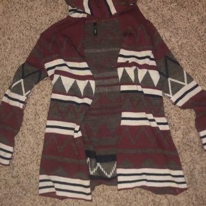 TRIBAL PRINT CARDIGAN
